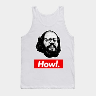 Allen Ginsberg Howl Aesthetic Tribute Design Tank Top